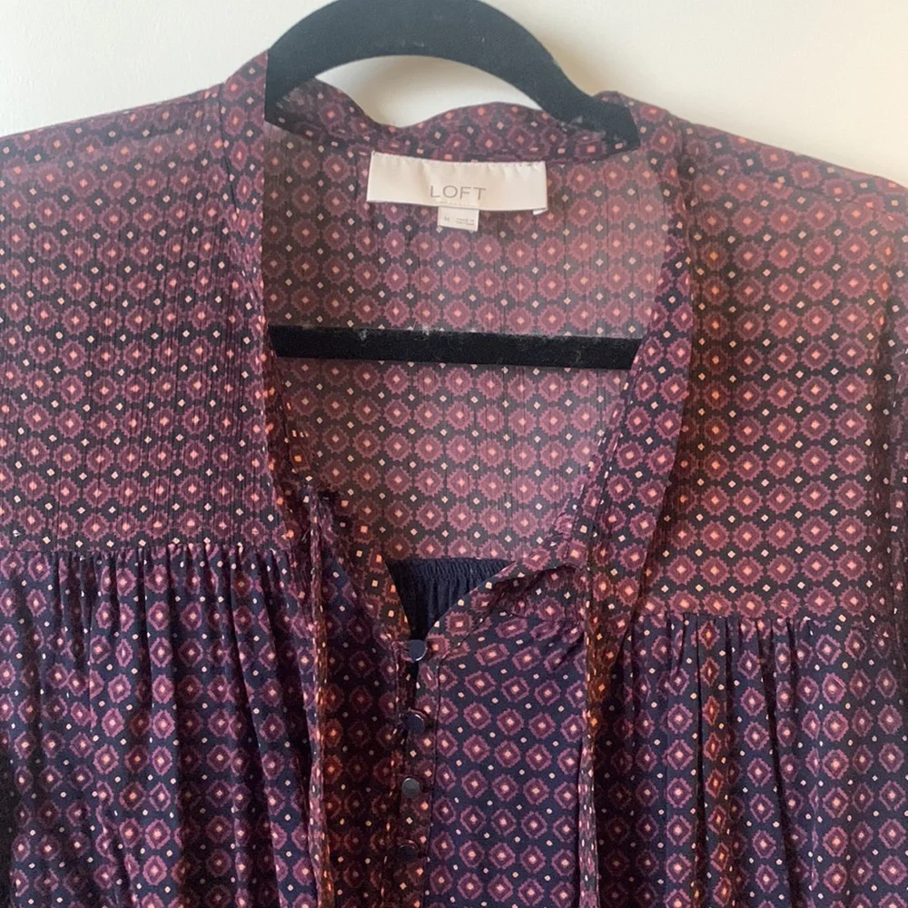 Patterned blouse - Picture 3 of 3